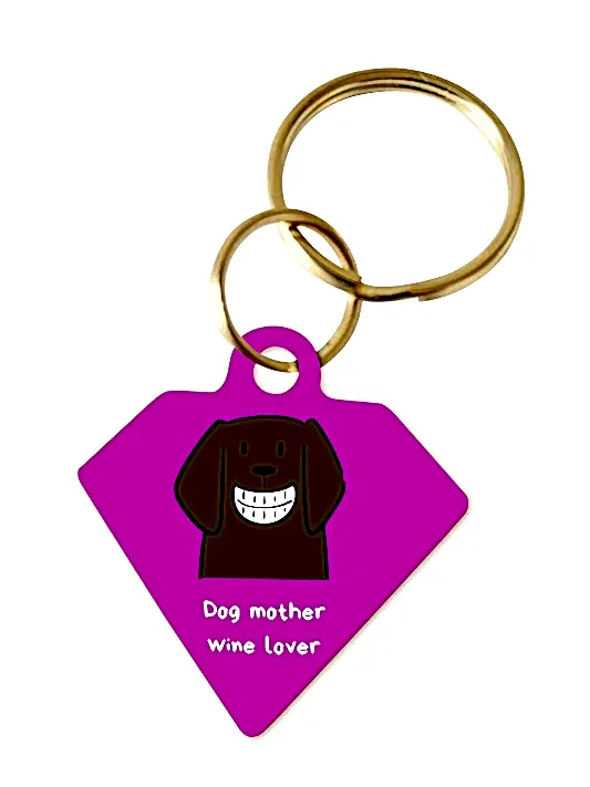 DOG ID TAGS - Diamond Shape